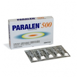 PARALEN 500 SUP sup 5x500 mg 	