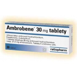 Ambrobene 30 mg tbl 20x30 mg