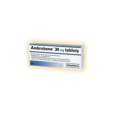Ambrobene 30 mg tbl 20x30 mg