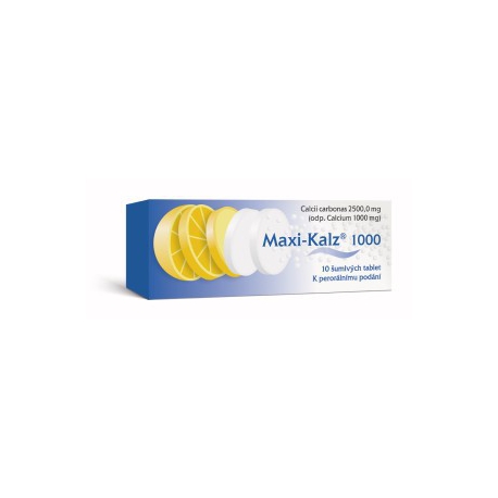 MAXI-KALZ 1000 tbl eff 10x1000 mg