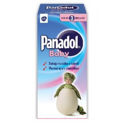 PANADOL BABY sus por 1x100 ml (fľ.skl.hnedá+striekačka)