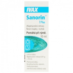SANORIN 1 ‰ int nao 1x10 ml (fľ.skl.hnedá)