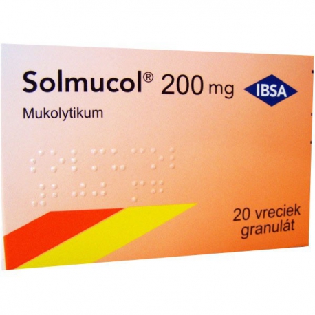 Solmucol 200 mg gra 20x1,5 g (vrec.)