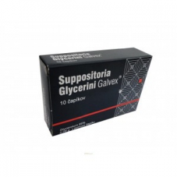 SUPPOSITORIA GLYCERINI GALVEX (sup 10x2,06 g)