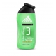 Adidas Hair & Body 3 Active Start - sprchový gel na tělo a vlasy 250 ml