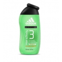 Adidas Hair & Body 3 Active Start - sprchový gel na tělo a vlasy 250 ml
