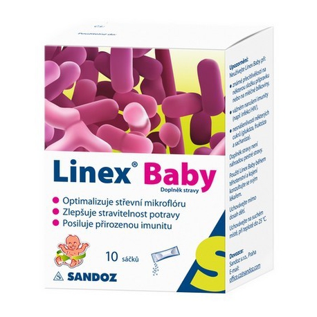 LINEX Baby (prášok na perorálnu suspenziu 1x10 sac) 
