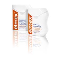 Elmex Dentálna niť voskovaná 50m s aminofluoridom
