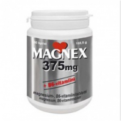 Magnex 375mg +B6 180tbl 