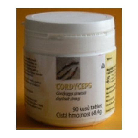 CORDYCEPS sinensis - 90 tabliet po 500 mg sušenej huby