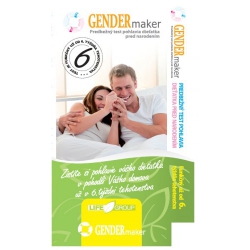 Test pohlavia dieťaťa - GENDERmaker - AKCIA