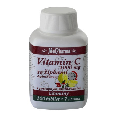 Vitamín C 1000 mg so šípkami 100+7tbl
