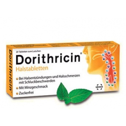 Dorithricin pas ord 1x20 ks