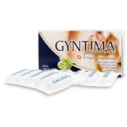GYNTIMA Vaginálne čapíky probiotica 10tbl
