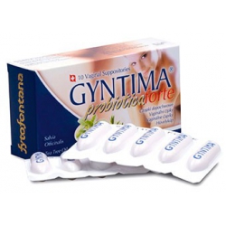 GYNTIMA Vaginálne čapíky probiotica forte 10tbl
