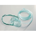Maska s hadičkou - pre dospelého ku kyslíkovej fľaši k redukčnému ventilu