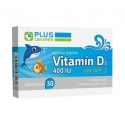 Plus lekáreň Vitamín D3 400 IU pre deti, 30 cps