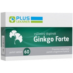 Plus lekáreň Ginkgo Forte, 60 tbl