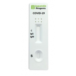 Diagnostický protilátkový IgG/IgM rýchlotest COVID-19 - Biopanda Reagents