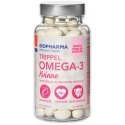 Biopharma Vanilkové Omega 3 kyseliny s pupalkovým olejom pre ženy – Trippel 120 kapsúl