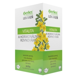 HERBEX Lekáreň VITALITA a hormonálna rovnováha bylinná zmes 20 x 3 g