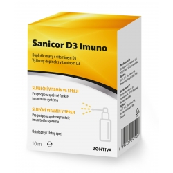 Sanicor D3 Imuno ústny sprej 10ml