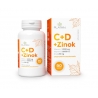 PLATAN Vitamín C + D + Zinok tbl s postupným uvoľňovaním 1x90 ks