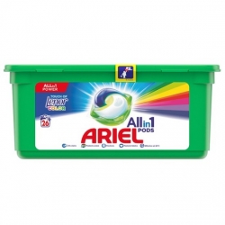 ARIEL All in 1 Gélové kapsuly - Touch of Lenor Color Freshness 26ks