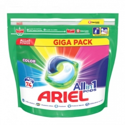 ARIEL All in1 Gélové kapsuly - Color 2x40ks