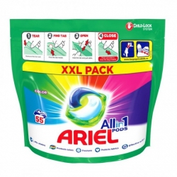 ARIEL Allin1 Gélové kapsuly - COLOR XXL PACK 55ks