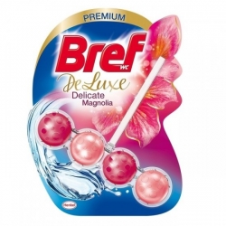 BREF DeLuxe tuhý WC blok - Delicate Magnolia 50g