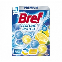 BREF Perfume Switch tuhý WC blok Marine Citrus 50g