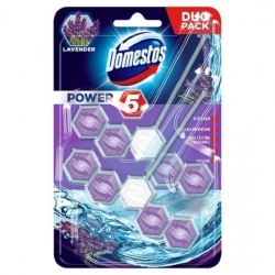 DOMESTOS Power 5 - WC blok Lavender 2x55g