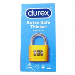 DUREX kondómy - Extra safe Thicker 6ks