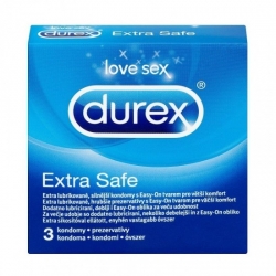 Durex kondómy 3ks - Extra Safe