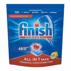 FINISH All in1 Tablety do umývačky riadu - Lemon Sparkle 48ks