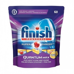 FINISH Quantum max Tablety do umývačky riadu - Lemon Sparkle 60ks
