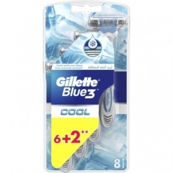 Gillette Blue 3 COOL jednorazové holítka 6+2ks