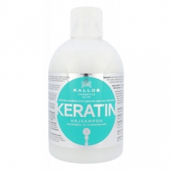 KALLOS Šampón Keratin 1l - s keratínom a mliečným proteínom