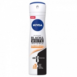 Nivea Black & White Invisible Ultimate Impact deospray 150ml
