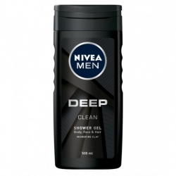 NIVEA Men Sprchový gél - Deep clean 3in1 250ml