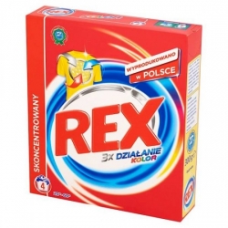 REX Prací prášok - Color 300g, 4 prania