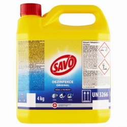SAVO Original Dezinfekcia vody a povrchov účinne odstraňuje 99,9 % bakterií 5L
