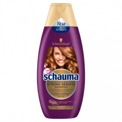Schauma Keratin Strong posilňujúcí šampón pre jemné alebo slabé vlasy 400ml