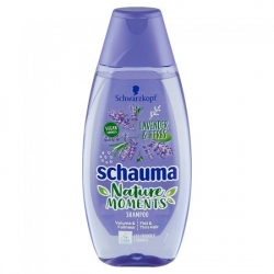 SCHAUMA Nature moments šampón - Hair smoothie: Kiwi, Uhorka a konopné semienka 400ml