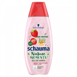 SCHAUMA Nature moments šampón - Hair Smoothie Jahoda, Banán a Chia semiačka 250ml