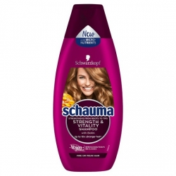 Schauma Strength & Vitality šampón 400ml