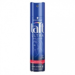 TAFT Lak na vlasy - Ultra strong 4(modrý) 250ml
